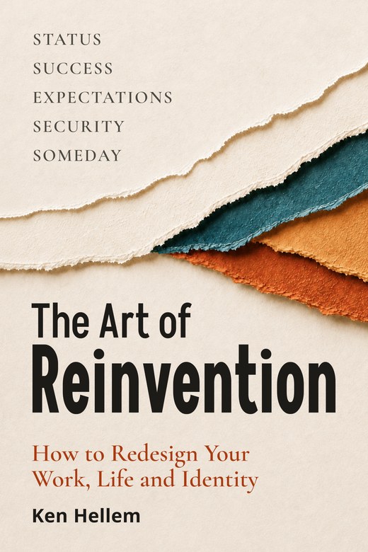 The Art of Reinvention by Ken Hellem, book cover