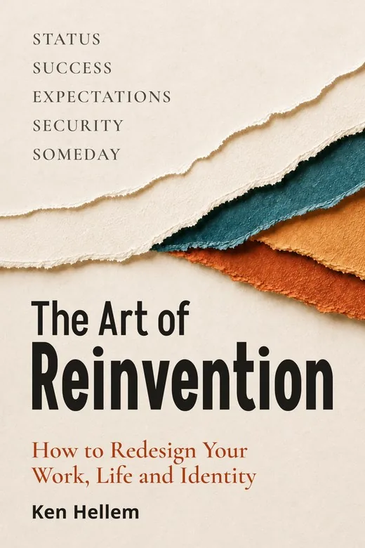 The Art of Reinvention by Ken Hellem, book cover