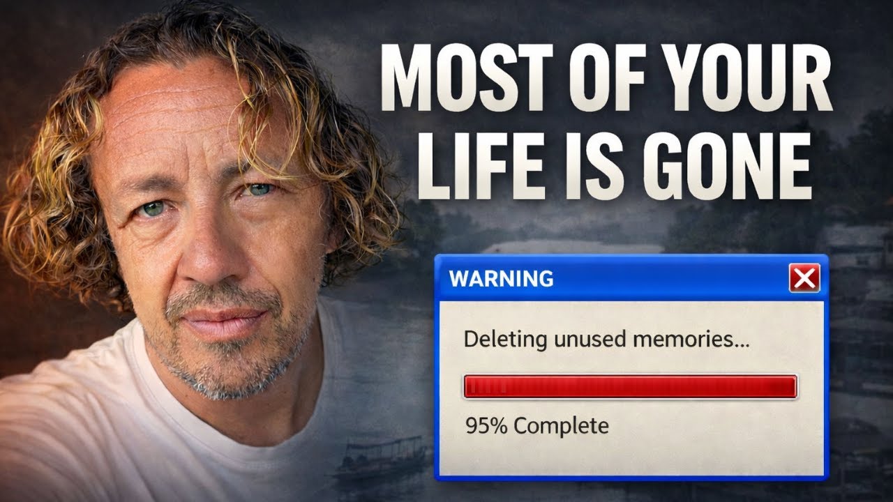 Ken Hellem, why most of your life disappears without you noticing